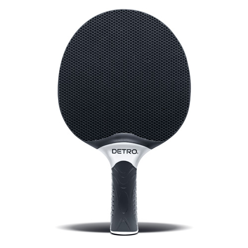 black detro outdoor table tennis paddle