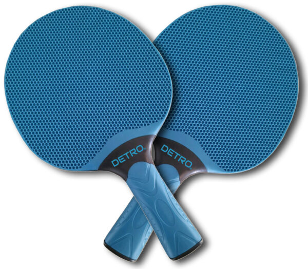 Detro outdoor 2 player table tennis paddle set